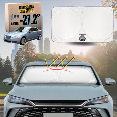 Front Windscreen Sun Shade for Jaguar XF 2007 - 2015 (X250) - Standard 150 x 85 cm