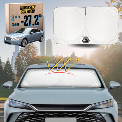 Front Windscreen Sun Shade for Jaguar XF 2007 - 2015 (X250) - Standard 150 x 85 cm