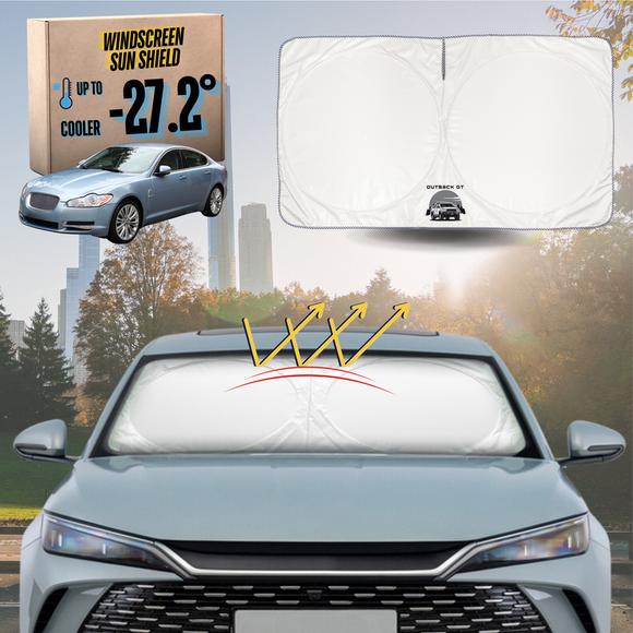 Front Windscreen Sun Shade for Jaguar XF 2007 - 2015 (X250) - Standard 150 x 85 cm