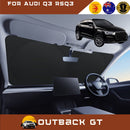 Front Windscreen Sun Shade for Audi Q3 RSQ3 2011 - 2019 8U - Standard 150 x 85 cm - Black-1