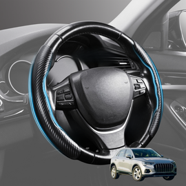 Segmented Steering Wheel Cover for Audi Q3 RSQ3 2011 - 2019 8U - Universal Size