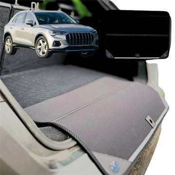 Rear Cargo Boot Bumper Protector for Audi Q3 RSQ3 2011 - 2019 8U - Standard (72 x 55) - Black