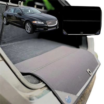 Rear Cargo Boot Bumper Protector for Jaguar XJ 2010 - 2021 Standard Wheel - Standard (72 x 55) - Black