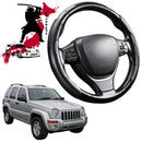 Black Samurai Segmented Steering Wheel Cover for Jeep Cherokee 2002 - 2008 (KJ)-1