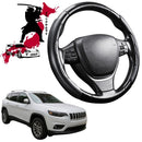 Black Samurai Segmented Steering Wheel Cover for Jeep Cherokee 2014 - Current (KL)-1