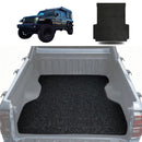 Honeycomb UTE Tub Mat Tray Liner for Jeep Gladiator 2020 - Current JT - (With Spray On Liner or No Liner) - Black & Grey-1