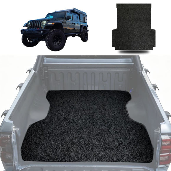 Honeycomb UTE Tub Mat Tray Liner for Jeep Gladiator 2020 - Current JT - (With Spray On Liner or No Liner) - Black & Grey