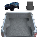 Honeycomb UTE Tub Mat Tray Liner for Jeep Gladiator 2020 - Current JT - (With Spray On Liner or No Liner) - Black & Grey-10