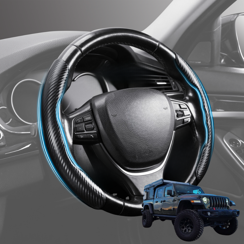 Segmented Steering Wheel Cover for Jeep Gladiator 2020 - Current JT - Universal Size