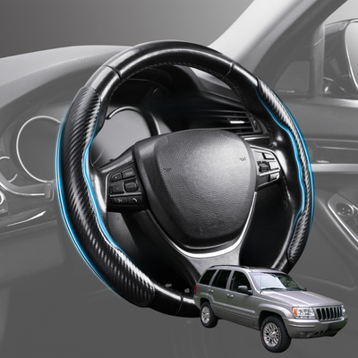 Segmented Steering Wheel Cover for Jeep Grand Cherokee 1999 - 2005 (WJ/WG) - Universal Size