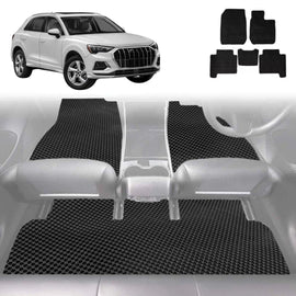 6D Diamond Car Floor Mats for Audi Q3 RSQ3 2018 - Current F3 - Custom-Fit Carpet Liner