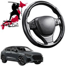 Black Samurai Segmented Steering Wheel Cover for Audi Q3 RSQ3 2018 - Current F3-1