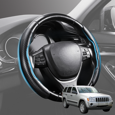 Segmented Steering Wheel Cover for Jeep Grand Cherokee 2005 - 2011 (WH) - Universal Size