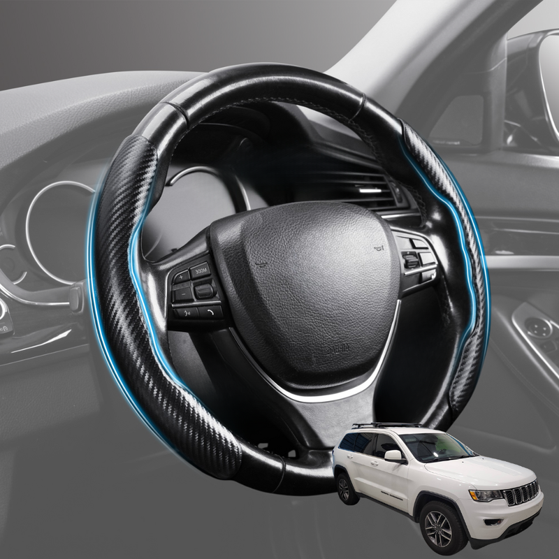 Segmented Steering Wheel Cover for Jeep Grand Cherokee 2011 - 2021 (WK) - Universal Size