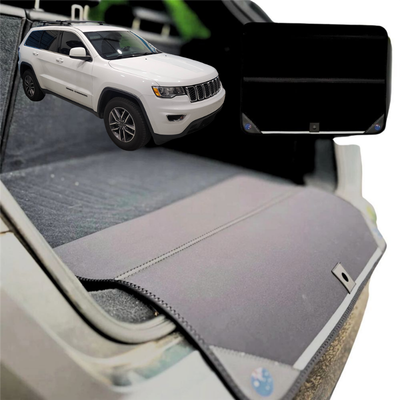 Rear Cargo Boot Bumper Protector for Jeep Grand Cherokee 2011 - 2021 (WK) - XL (98 x 55) - Black