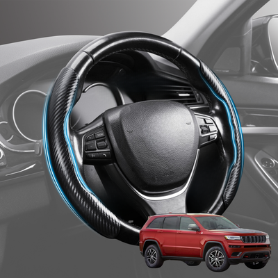 Segmented Steering Wheel Cover for Jeep Grand Cherokee L 2021 - Current (WL) - Universal Size