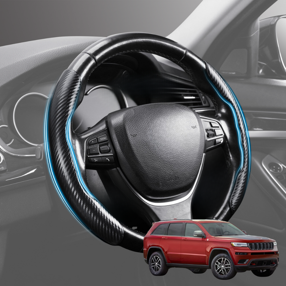 Segmented Steering Wheel Cover for Jeep Grand Cherokee L 2021 - Current (WL) - Universal Size