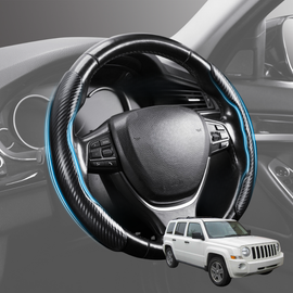 Segmented Steering Wheel Cover for Jeep Patriot 2006 - 2015 MK - Universal Size