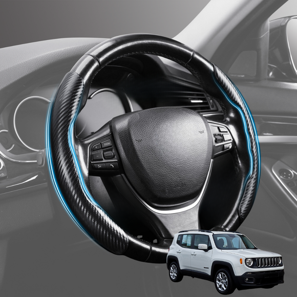 Segmented Steering Wheel Cover for Jeep Renegade  2015 - 2020 - Universal Size