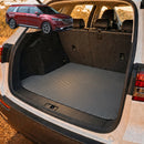6D Diamond Car Boot Cargo Mat for Kia Carnival 2021 - Current (KA4) - Heavy Duty Carpet Liner - All-Weather Resistance - Easy to use - Odorless Material - Black & Grey-14