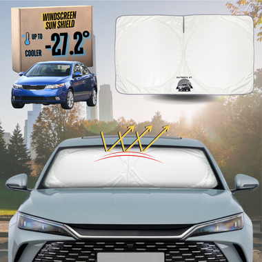 Front Windscreen Sun Shade for Kia Cerato 2009 - 2013 (TD) - Standard 150 x 85 cm
