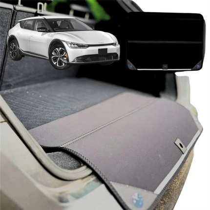 Rear Cargo Boot Bumper Protector for Kia EV6 2022 - Current - XL (98 x 55) - Black