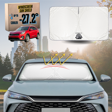 Front Windscreen Sun Shade for Kia Niro 2016 - 2022 (DE) - Standard 150 x 85 cm