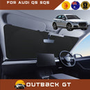 Front Windscreen Sun Shade for Audi Q5 SQ5 2009 - 2017 (8R) - Standard 150 x 85 cm - Black-1