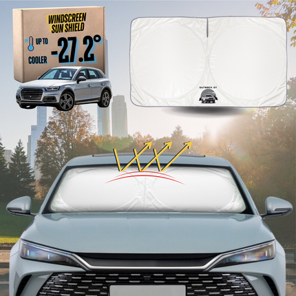 Front Windscreen Sun Shade for Audi Q5 SQ5 2009 - 2017 (8R) - Standard 150 x 85 cm