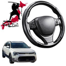 Black Samurai Segmented Steering Wheel Cover for Kia Niro 2022 - Current (EV SG2)-1