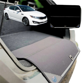 Rear Cargo Boot Bumper Protector for Kia Optima 2010 - 2015 (TF) - Standard (72 x 55) - Black