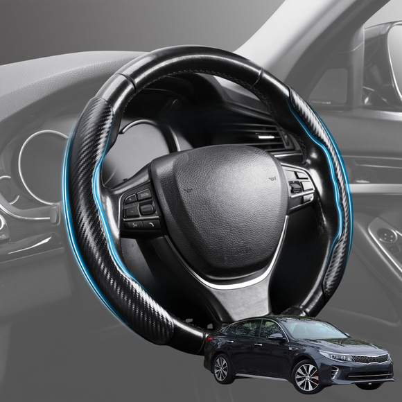 Segmented Steering Wheel Cover for Kia Optima 2016 - 2020 (JF) - Universal Size