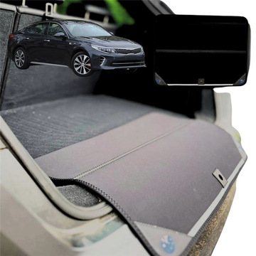 Rear Cargo Boot Bumper Protector for Kia Optima 2016 - 2020 (JF) - Standard (72 x 55) - Black