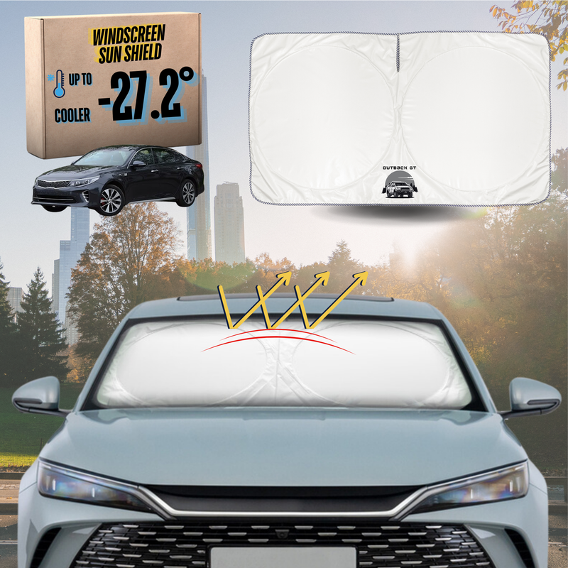 Front Windscreen Sun Shade for Kia Optima 2016 - 2020 (JF) - Standard 150 x 85 cm