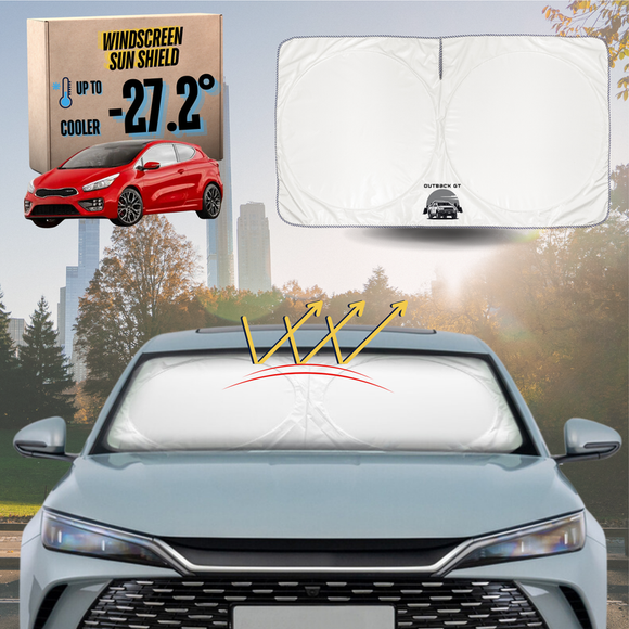 Front Windscreen Sun Shade for Kia Pro Cee'd 2014 - 2019 - Standard 150 x 85 cm