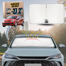 Front Windscreen Sun Shade for Kia Rio 2012 - 2016 (UB) - Standard 150 x 85 cm-1