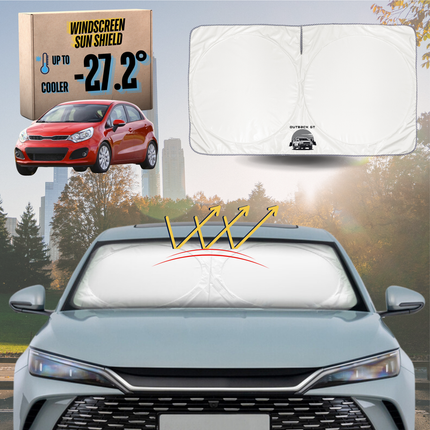 Front Windscreen Sun Shade for Kia Rio 2012 - 2016 (UB) - Standard 150 x 85 cm