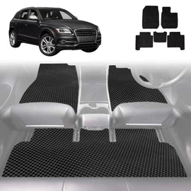 6D Diamond Car Floor Mats for Audi Q5 SQ5 2017 - Current FY - Custom-Fit Carpet Liner