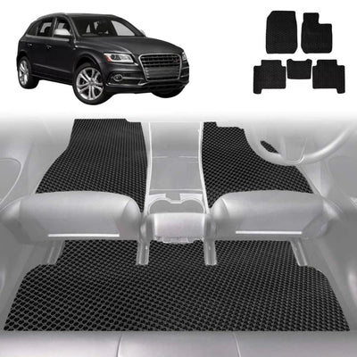 6D Diamond Car Floor Mats for Audi Q5 SQ5 2017 - Current FY - Custom-Fit Carpet Liner