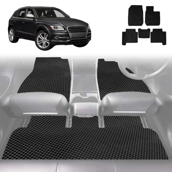 6D Diamond Car Floor Mats for Audi Q5 SQ5 2017 - Current FY - Custom-Fit Carpet Liner