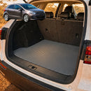 6D Diamond Car Boot Cargo Mat for Kia Rio 2016 - Current (YB SC) - Heavy Duty Carpet Liner - All-Weather Resistance - Easy to use - Odorless Material - Black & Grey-14