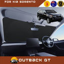 Front Windscreen Sun Shade for Kia Sorento 2009 - 2015 (XM) - Standard 150 x 85 cm - Black-1