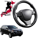Black Samurai Segmented Steering Wheel Cover for Kia Sorento 2009 - 2015 (XM)-1