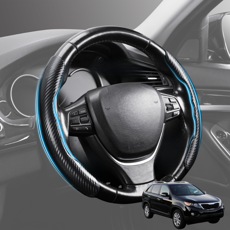 Segmented Steering Wheel Cover for Kia Sorento 2009 - 2015 (XM) - Universal Size