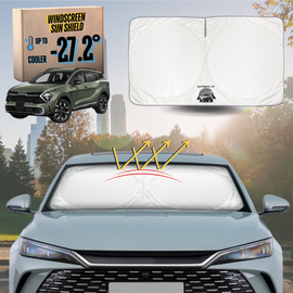 Front Windscreen Sun Shade for Kia Sportage 2021 - Current (NQ5) - Standard 150 x 85 cm