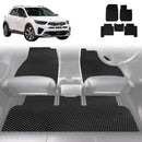 6D Diamond Car Floor Mats for Kia Stonic 2021 - Current YB - Custom-Fit Carpet Liner-1