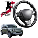 Black Samurai Segmented Steering Wheel Cover for Land Rover Defender 90 2020 - Current L663-1