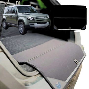 Rear Cargo Boot Bumper Protector for Land Rover Defender 90 2020 - Current L663 - XL (98 x 55) - Black