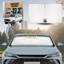 Front Windscreen Sun Shade for Land Rover Defender 110 1990 - 2007 - Standard 150 x 85 cm-1