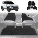 6D Diamond Car Floor Mats for Land Rover Defender 110 2020 - Current L663 - Custom-Fit Carpet Liner-1
